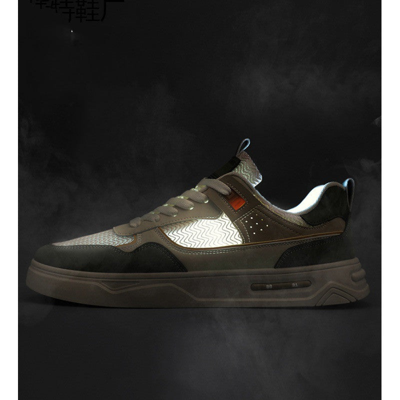 Sarah Express Men's Layered Casual Board Sneakers