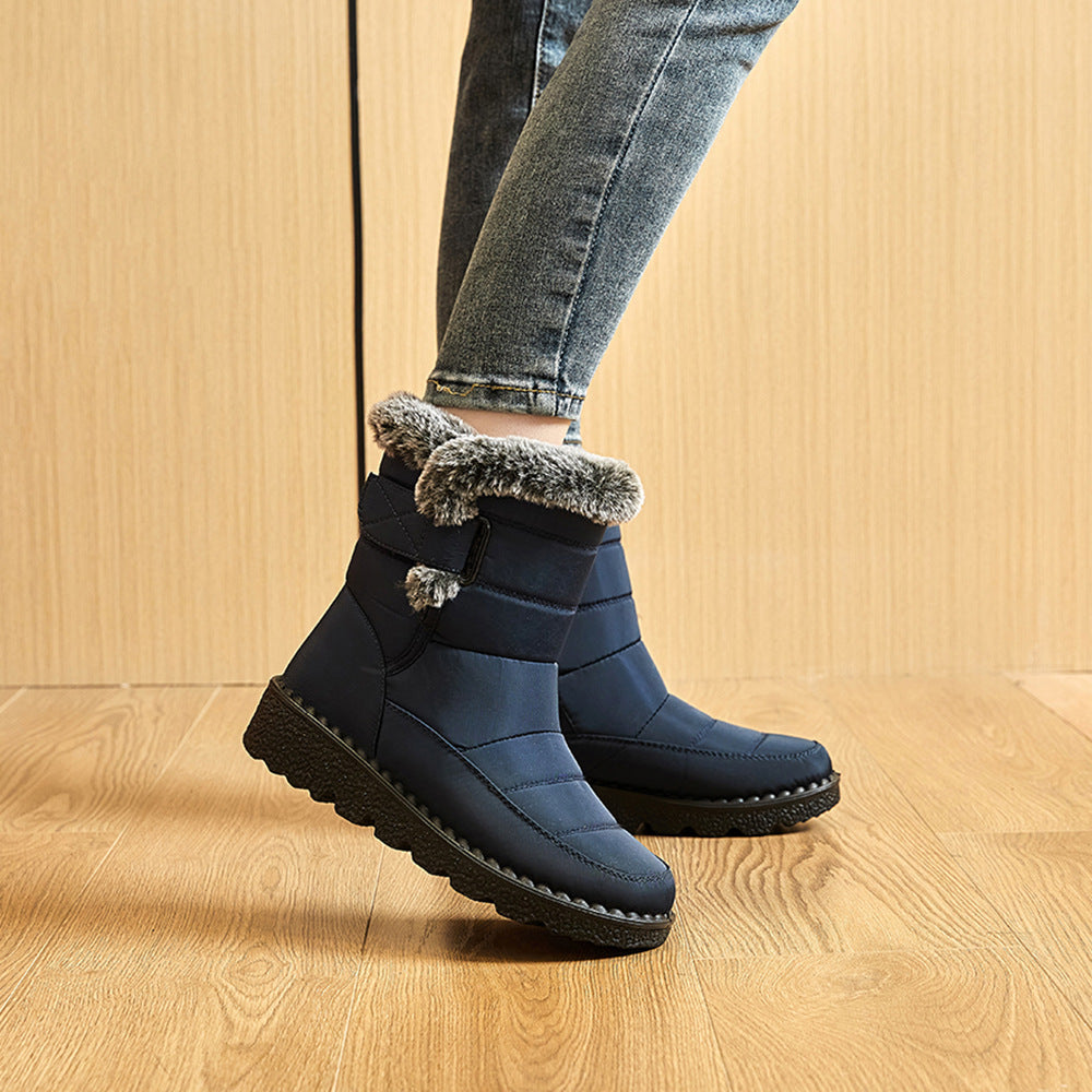 Sarah Express Waterproof Plush Lined Winter Snow Boots