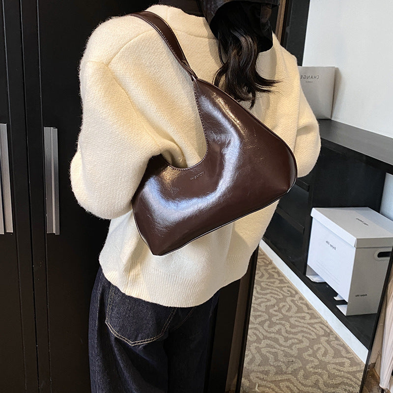 Sarah Express Retro Pleated Dumpling Shoulder Bag