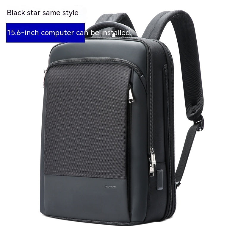 Sarah Express Business Multifunction USB Charging Travel Backpack Black