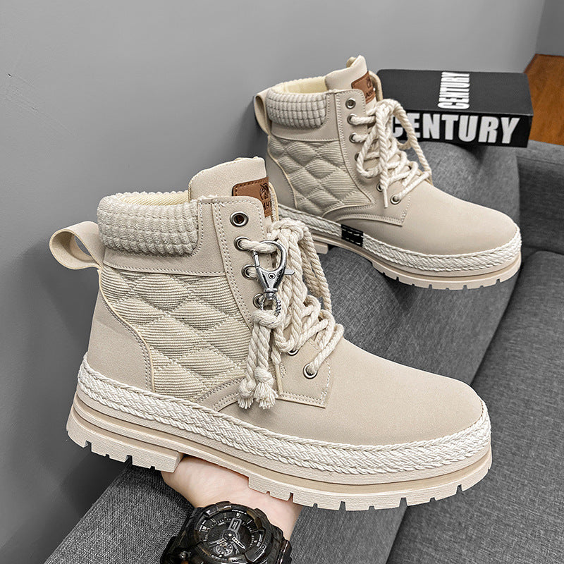 Sarah Express Platform Lace-Up Martin Boots