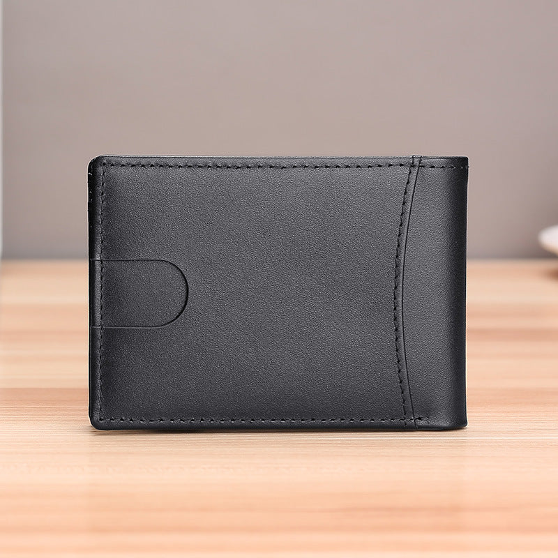Sarah Express Leather Tracker Wallet with Card Slot