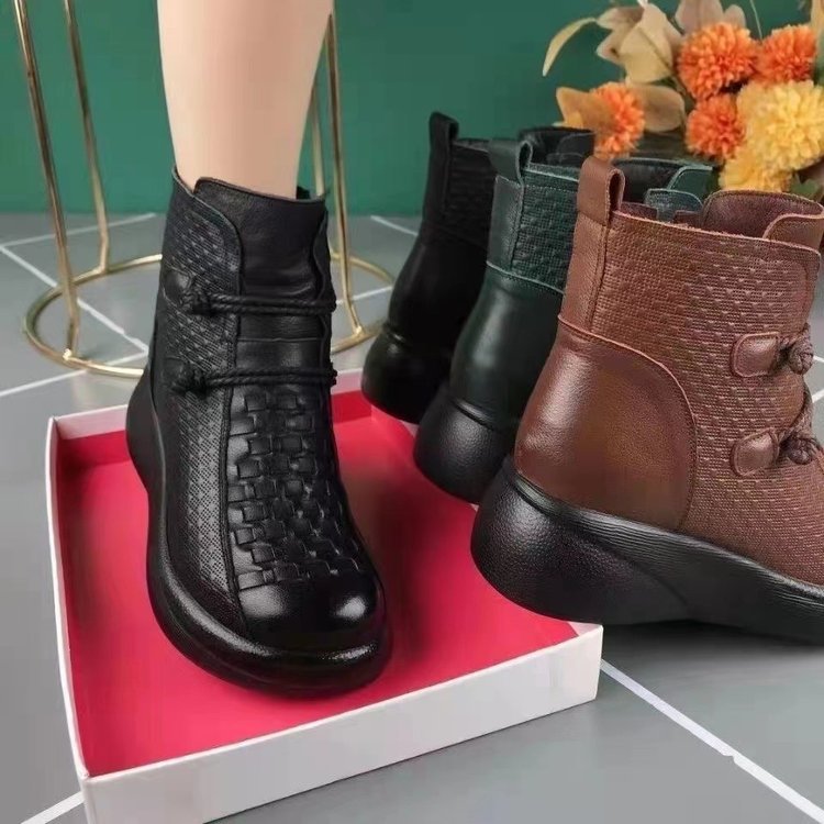Sarah Express Fleece Lined Side Zipper Warm Boots
