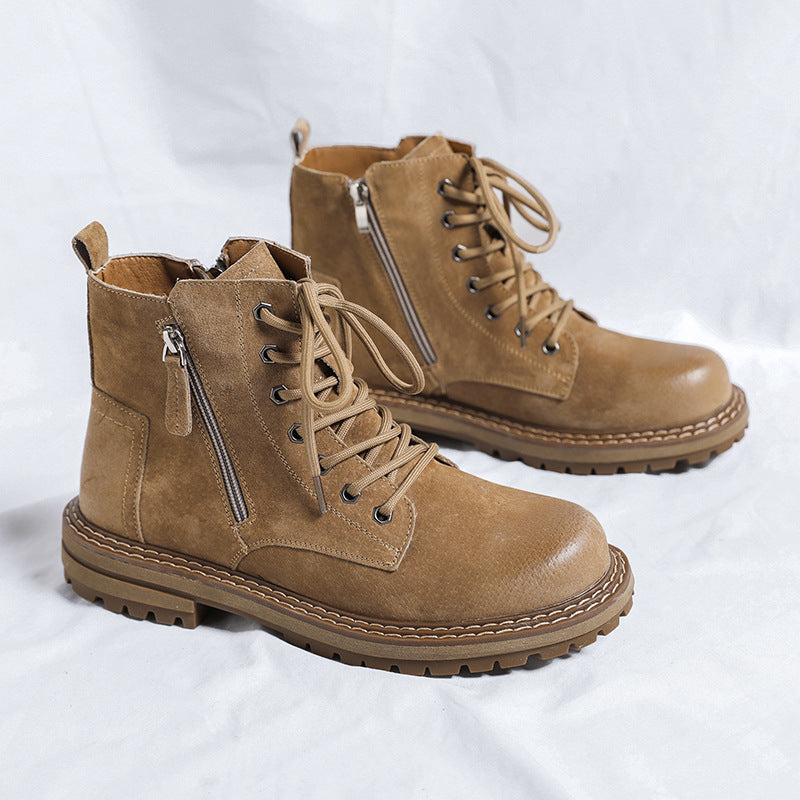 Sarah Express Side Zipper Fashionable Ankle Boots