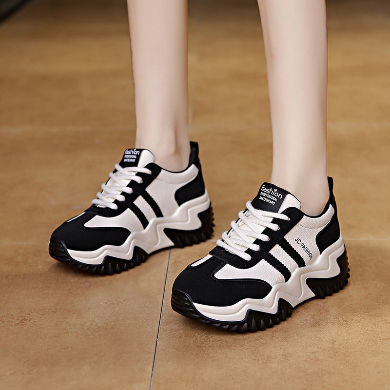 Sarah Express Women's Platform Sneakers with Thick Sole