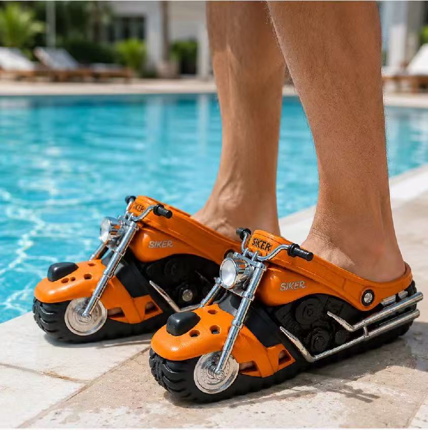 Sarah Express Motorcycle Shaped Casual Beach Sandals