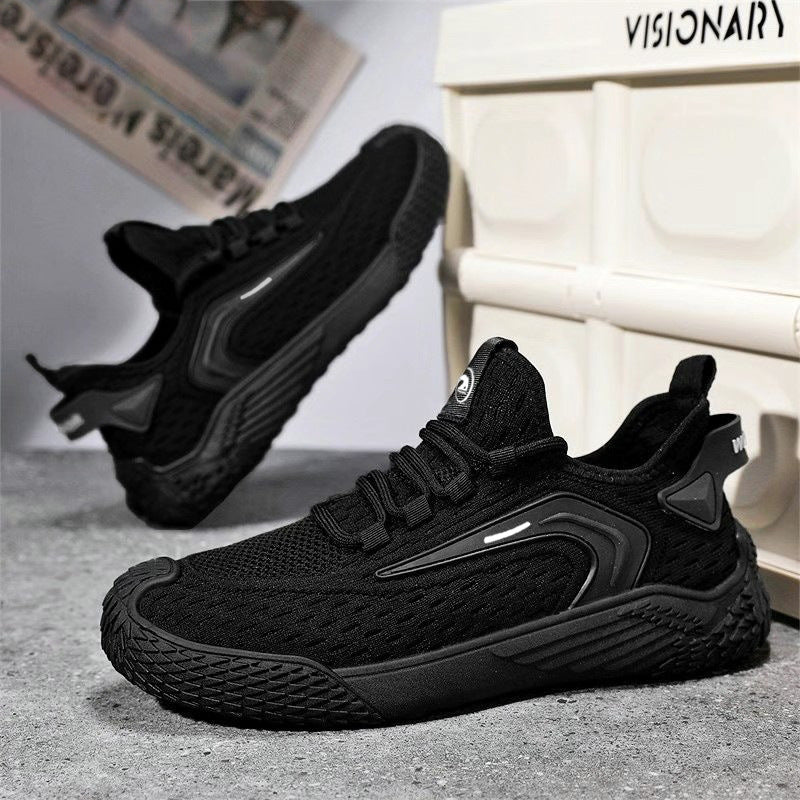 Sarah Express Breathable Mesh Lace-Up Men's Sneakers