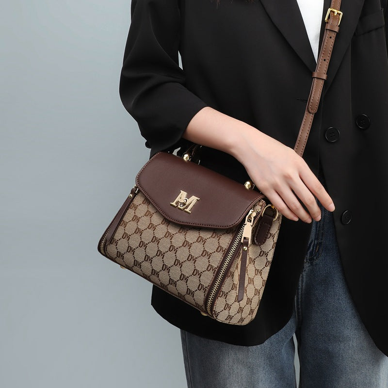 Sarah Express Structured Patterned Crossbody Bag