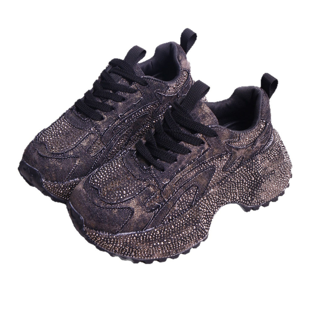 Sarah Express Women's Height-Increasing Platform Casual Sneakers