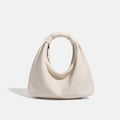 Sarah Express Soft PU Leather Dumpling Shoulder Bag Beige