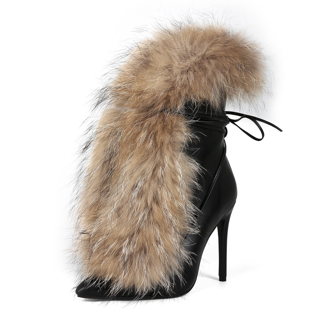 Sarah Express Pointed-Toe Stiletto Ankle Boots