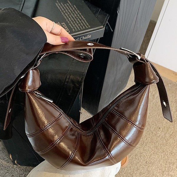 Sarah Express Retro Dumpling Crossbody Shoulder Bag