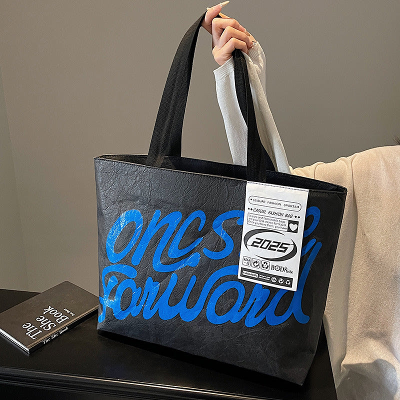 Sarah Express Waterproof Kraft Paper Tote Bag