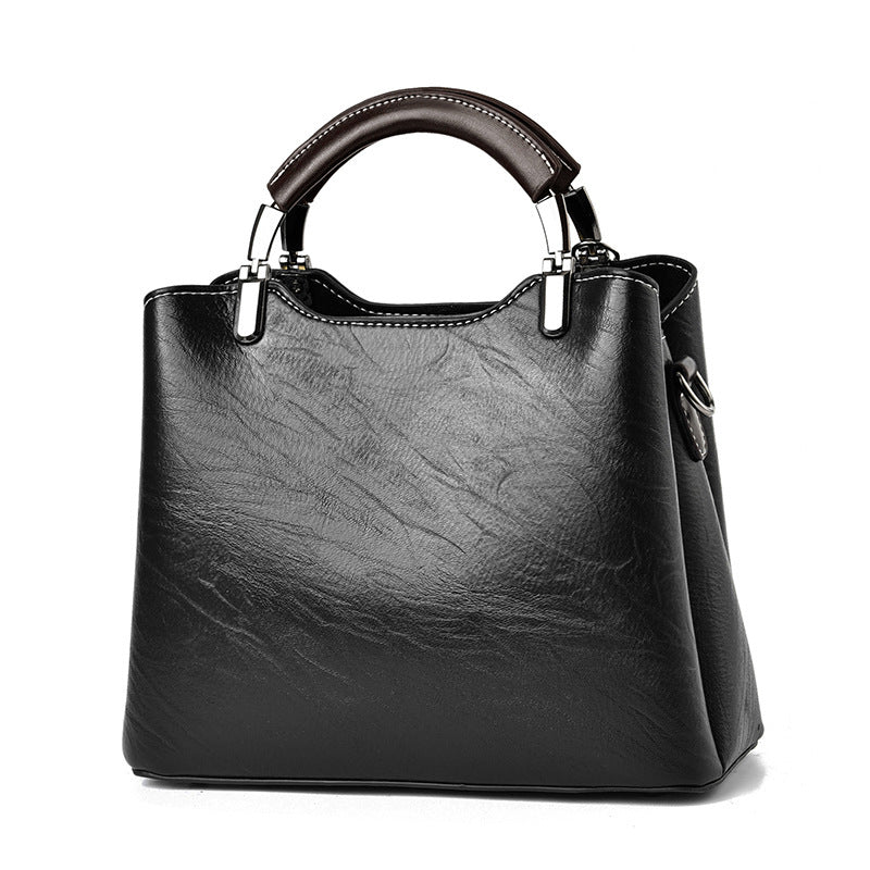 Sarah Express Retro Small Handbag with Detachable Charm