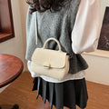 Sarah Express Double Layer Compact Crossbody Handbag OFF White 20X8X14mm