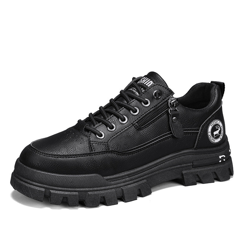 Men's Chunky Sole Casual Slip-On Sneakers – sole profile alternate view 5