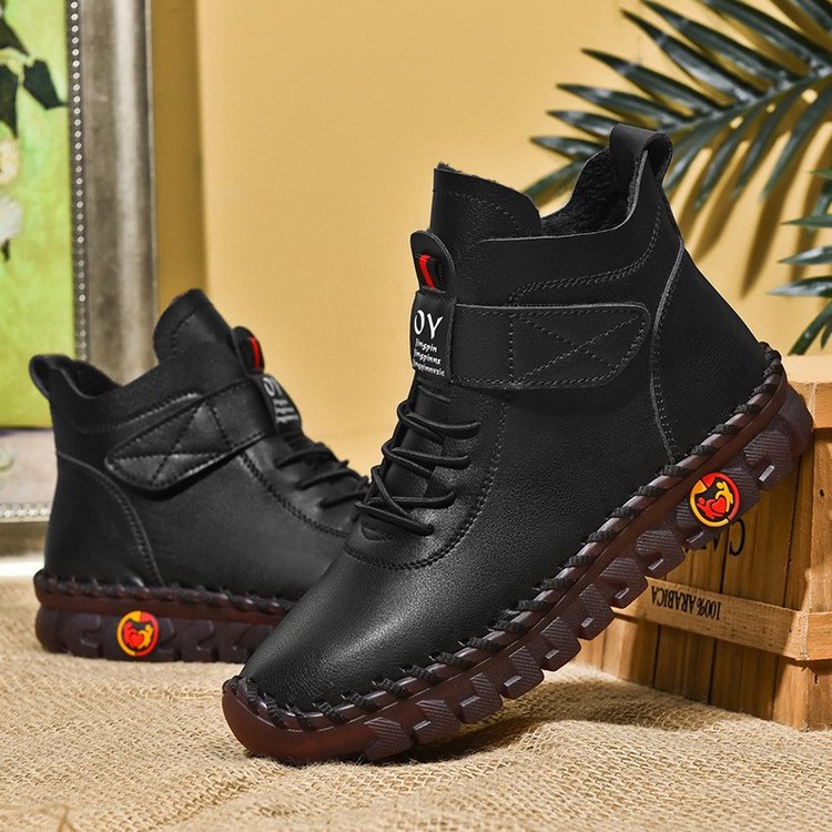 Sarah Express Women's Waterproof Platform Winter Ankle Boots