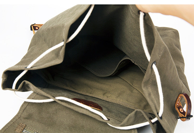 Sarah Express Retro Canvas Large Capacity Backpack