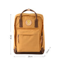 Sarah Express Canvas Republic Unisex Everyday Laptop Backpack Yellow S