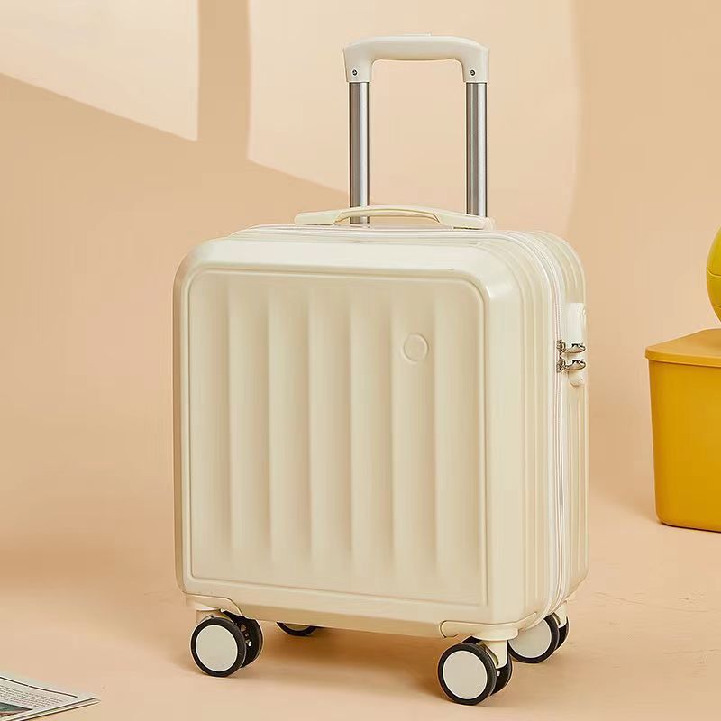 Sarah Express 18 Inch Mini Boarding Trolley Case White 18 Inch