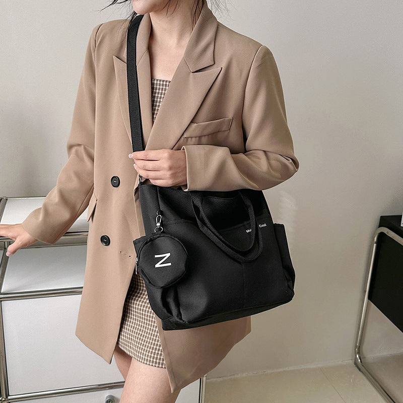 Sarah Express Canvas Messenger Crossbody Bag