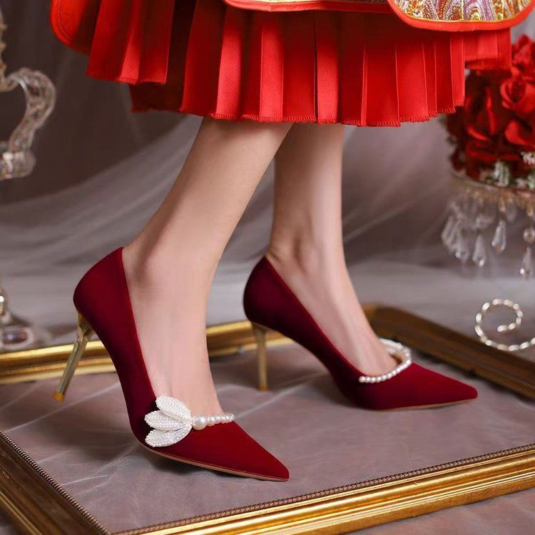Sarah Express Mary Jane Stiletto Heels Crossover Strap