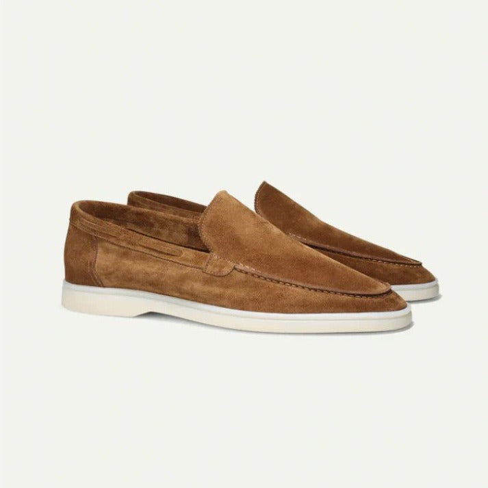 Sarah Express Matte Suede Slip-on Men's Loafers