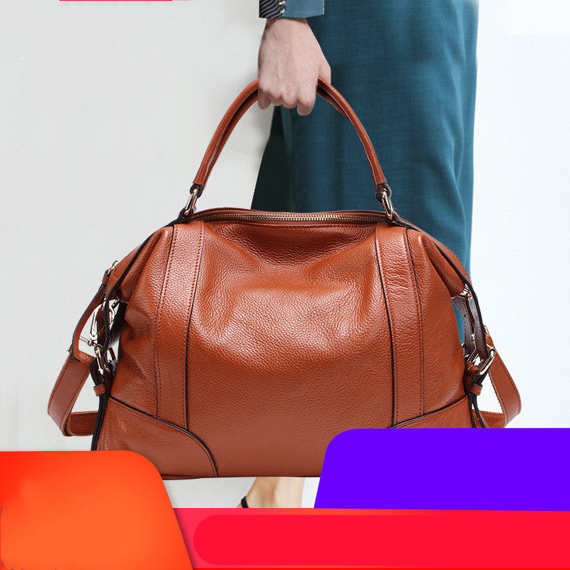 Sarah Express Leather Dumpling Shoulder Bag With Tassels