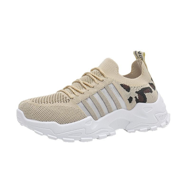 Sarah Express Women's Breathable Mesh Lace-Up Sneakers