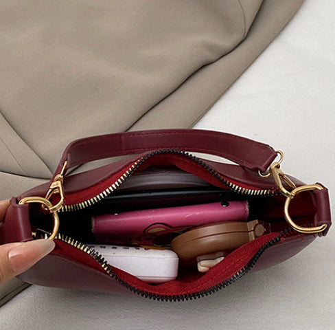 Sarah Express Minimalist Dumpling Crossbody Shoulder Bag