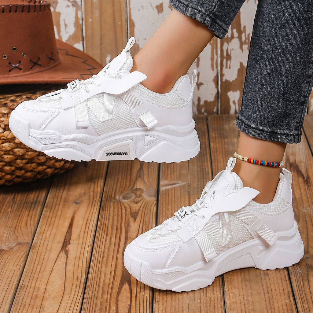 Sarah Express Platform Mesh Dad Sneakers