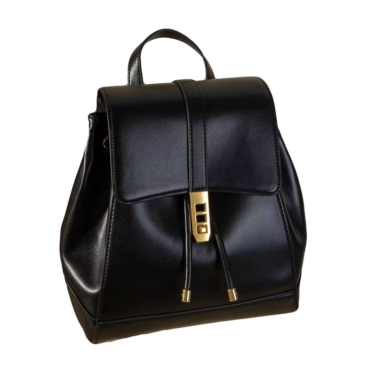 Sarah Express Large Capacity PU Leather Convertible Backpack