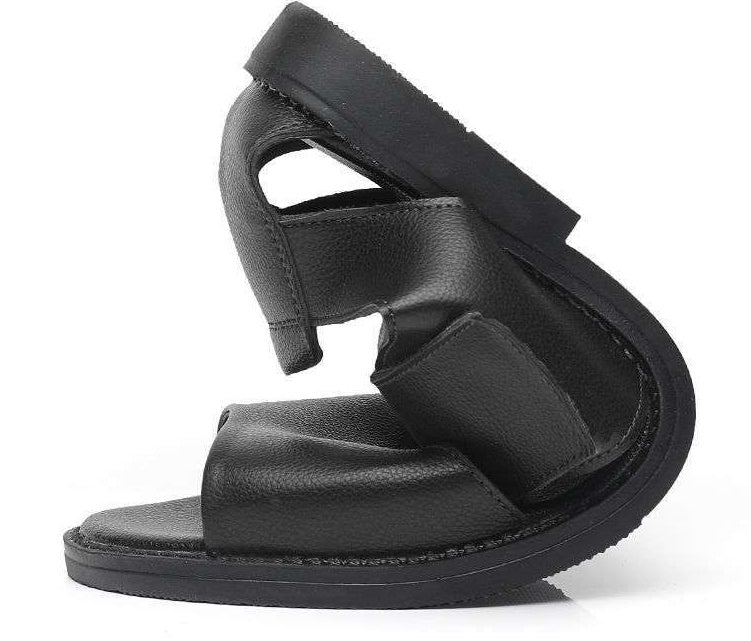 Sarah Express Men's Casual Open Toe Leather Sandals