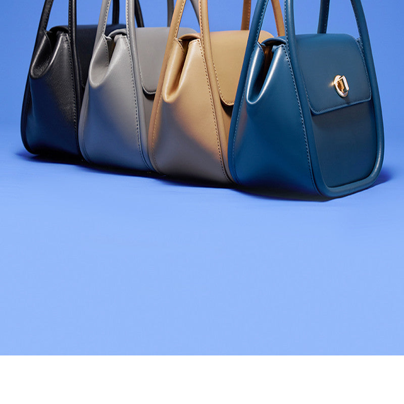 Sarah Express Winged Leather Tote and Crossbody Bag