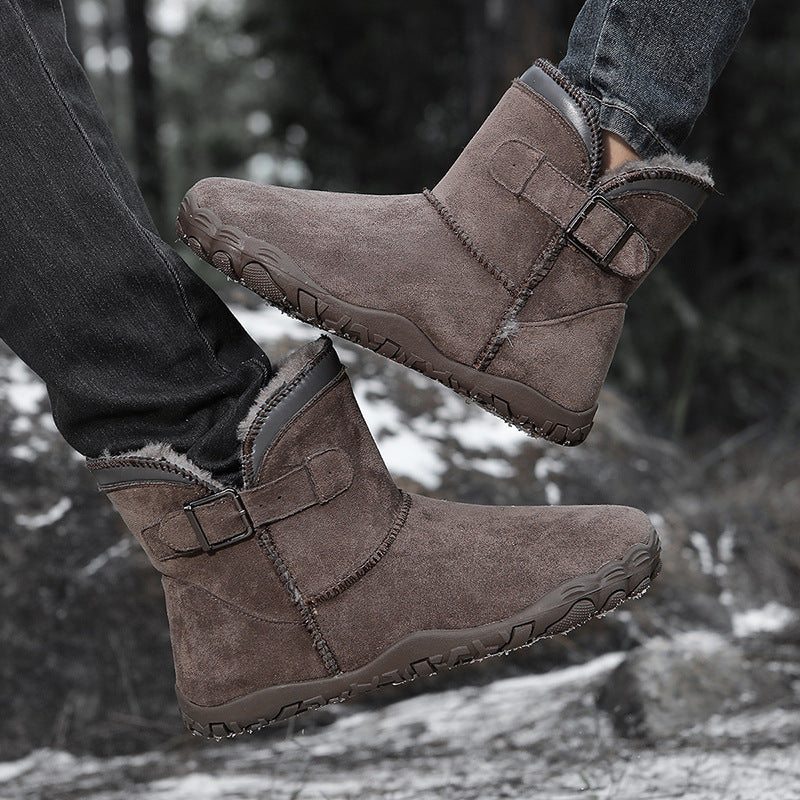 Sarah Express Unisex Fleece-Lined Waterproof Snow Boots