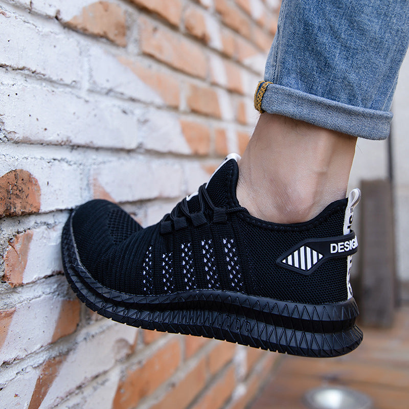 Sarah Express Breathable Steel Toe Safety Sneakers