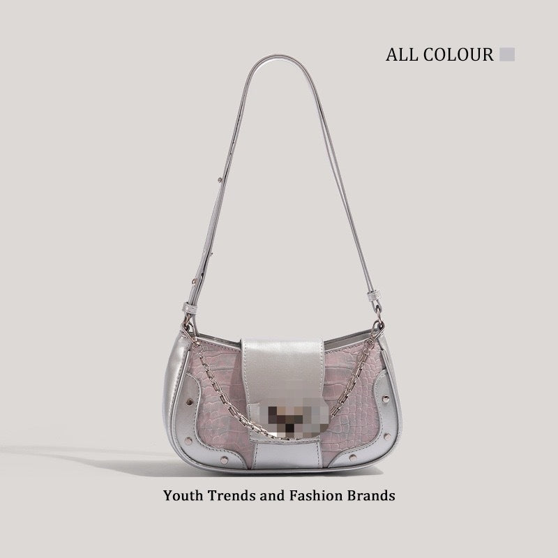Sarah Express Mini Square Crossbody Bag Stone Pattern