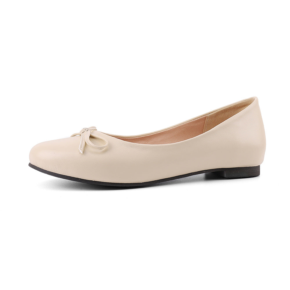 Sarah Express Wide Width Round Toe Dress Pumps Pu Beige