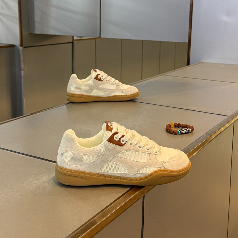 2026 New Summer Men's Breathable Casual Skate Shoes, Lightweight Soft Sole Cortez & Retro Training Fashion Athletic Sneakers – front product view