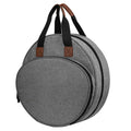 Sarah Express Round Embroidery Tool Storage Tote Bag Grey