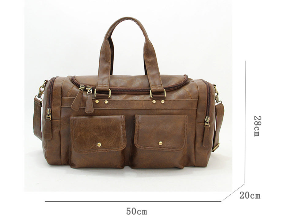 Sarah Express Vintage Large Capacity Duffel Gym Bag