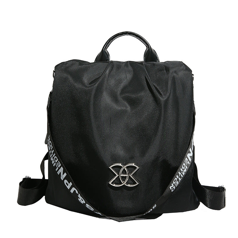 Sarah Express Structured Travel Backpack with Contrast Detail Black