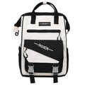 Sarah Express High-Capacity Nylon College Backpack Black