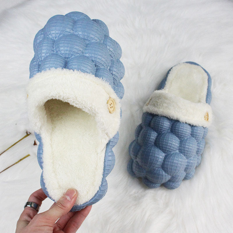 Sarah Express Plush Bubble Home Slippers
