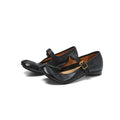 Sarah Express Split-Toe Tabi Mary Jane Flats Black