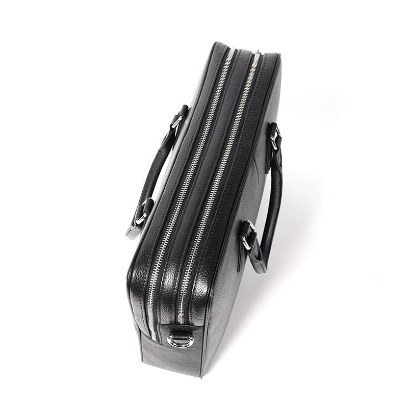 Sarah Express Professional Leather Business Commute Briefcase