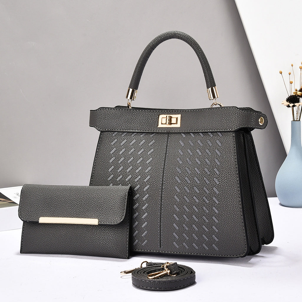 Sarah Express 2-in-1 Structured Bucket Bag Set