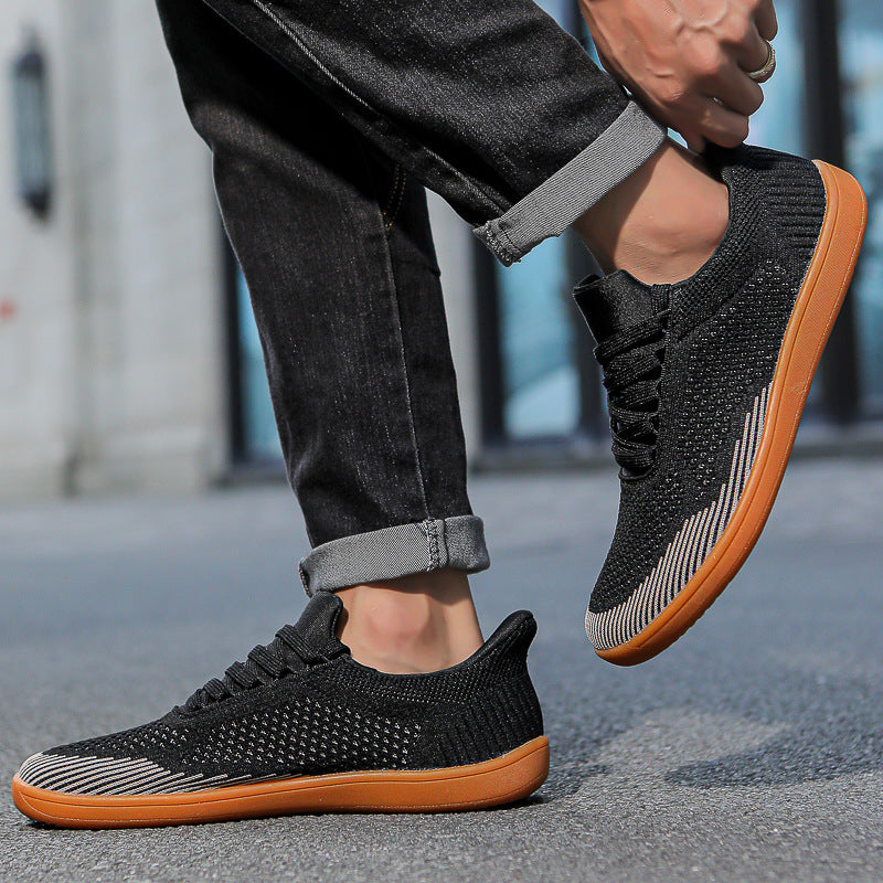 Sarah Express Unisex Wide-Toe Breathable Athletic Sneakers