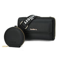 Sarah Express Lychee Texture Composite Crossbody Bag Set Black