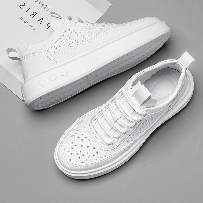Sarah Express British Style Thick Soled Platform Sneakers